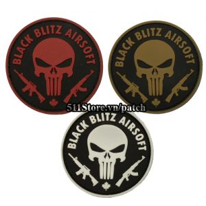 Patch Black Blitz Airsoft