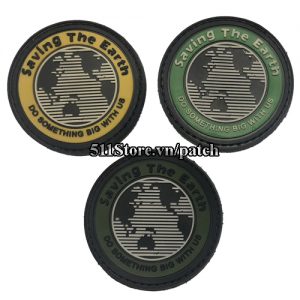 Patch Saving The Earth PVC